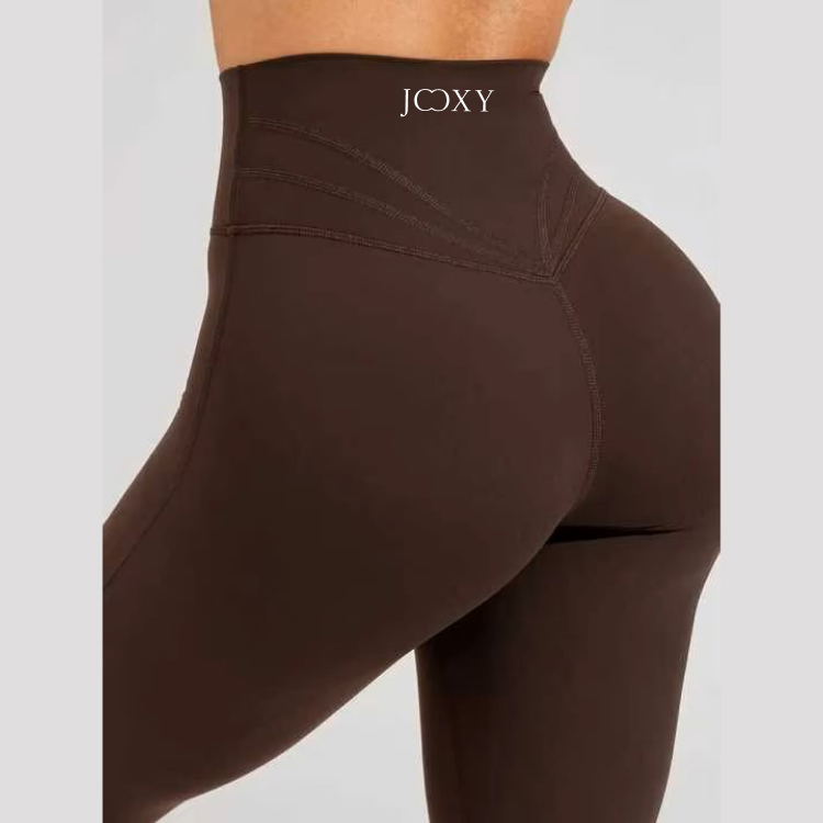 Lemon Lift High-Waist Flared Leggings-2